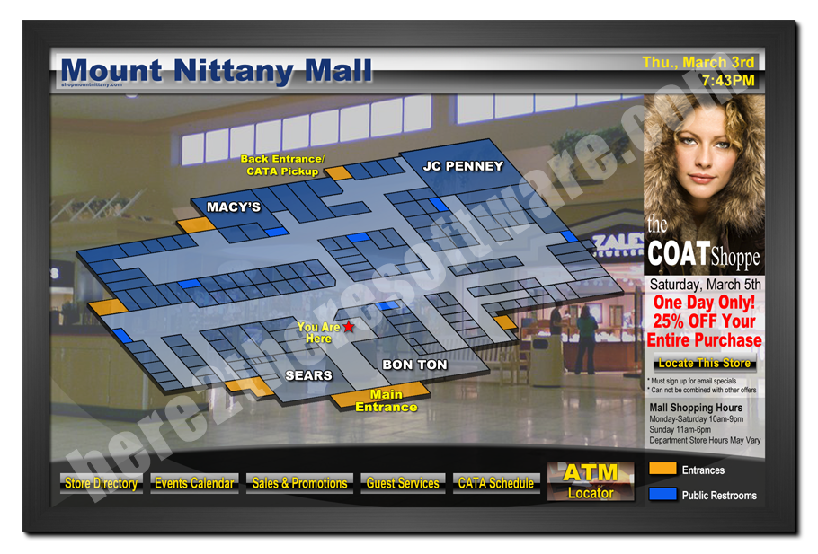 Digital Wayfinding for Mall
